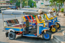 Taxis Tuk-Tuk à Bangkok, Thaïlande