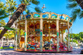 Carrousel à Cannes, France