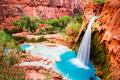 Chutes de Havasu, Réserve Indienne de Havasupai