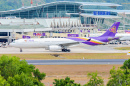 Airbus A330 de la Thai Airways à Phuket