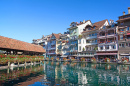 Ville historique de Thun et son lac, Suisse