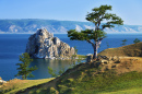 Ile d'Olkhon sur le lac de Baikal, Russie