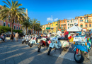 Scooters Italiens anciens à Lerici