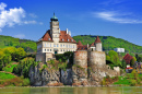 Château d'une vieille Abbaye sur Danube, Autriche