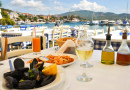 Restaurant de fruits de mer en Grèce