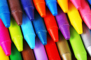 Crayons pastel colorés