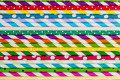 Des pailles de toutes les couleurs