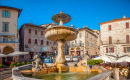 Piazza del Comune, Assisi, Italie