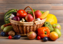 Fruits et légumes bio frais