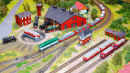 Gare ferroviaire miniature