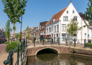Canal Turfmarkt à Gouda, Pays-Bas