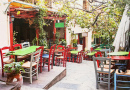 Café de rue à Athènes, Grèce