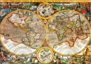 Carte du monde du 17ème siècle