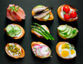 Assortiment de canapés