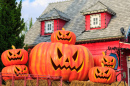 Une maison décorée pour Halloween