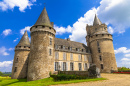 Château Médiéval en Dordogne, France