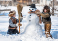 Faire un bonhomme de neige