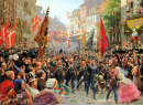 Les soldats danois retournent à Copenhague en 1848