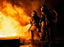 Firefighting Training Exercise