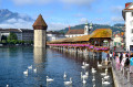 Pont de la chapelle, Lucerne, Suisse
