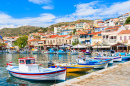 Port de Pythagorion, Samos Island, Grèce