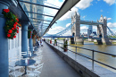 Restaurant avec vue sur le Tower Bridge