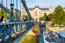 Le pont Chain, Hongrie, Budapest