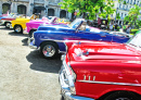 Anciennes voitures américaines à la Havane, Cuba