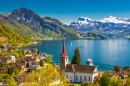 Lac de Lucerne, Alpes Suisses