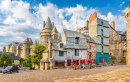 Ville médiévale de Vitre, France