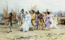 La procession du mariage