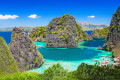 Lagon aux Philippines