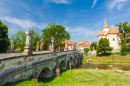 Pont baroque, Namest nad Oslavou, République Tchèque