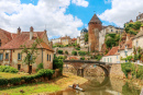 Semur en Auxois, Burgundy, France