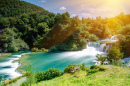 Parc National de Krka, Dalmatia, Croatie