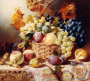 Nature morte avec un panier de fruits