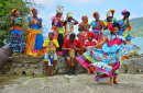 Danseurs traditionnels à Portobelo, Panama