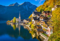 Village de montagne de Hallstatt, Autriche