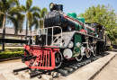 Locomotive à vapeur en Thaïlande