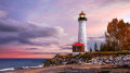 Phare de Crisp Point, Michigan