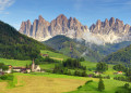 Val di Funes, Dolomites, Italie