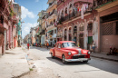 Voiture classique américaine, La Havane, Cuba