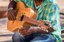 Musicien de rue à Trinidad, Cuba