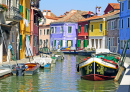 Ile de Burano, Venise, Italie
