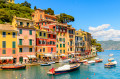 Harbor de Portofino, Italie