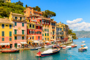 Harbor de Portofino, Italie