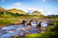 Pont de Old Brick à Sligachan, Ecosse