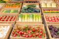 Des légumes sur le marché