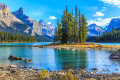 Lac de Maligne, Parc National de Jasper, Alberta