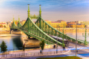 Pont de la liberté, Budapest, Hongrie